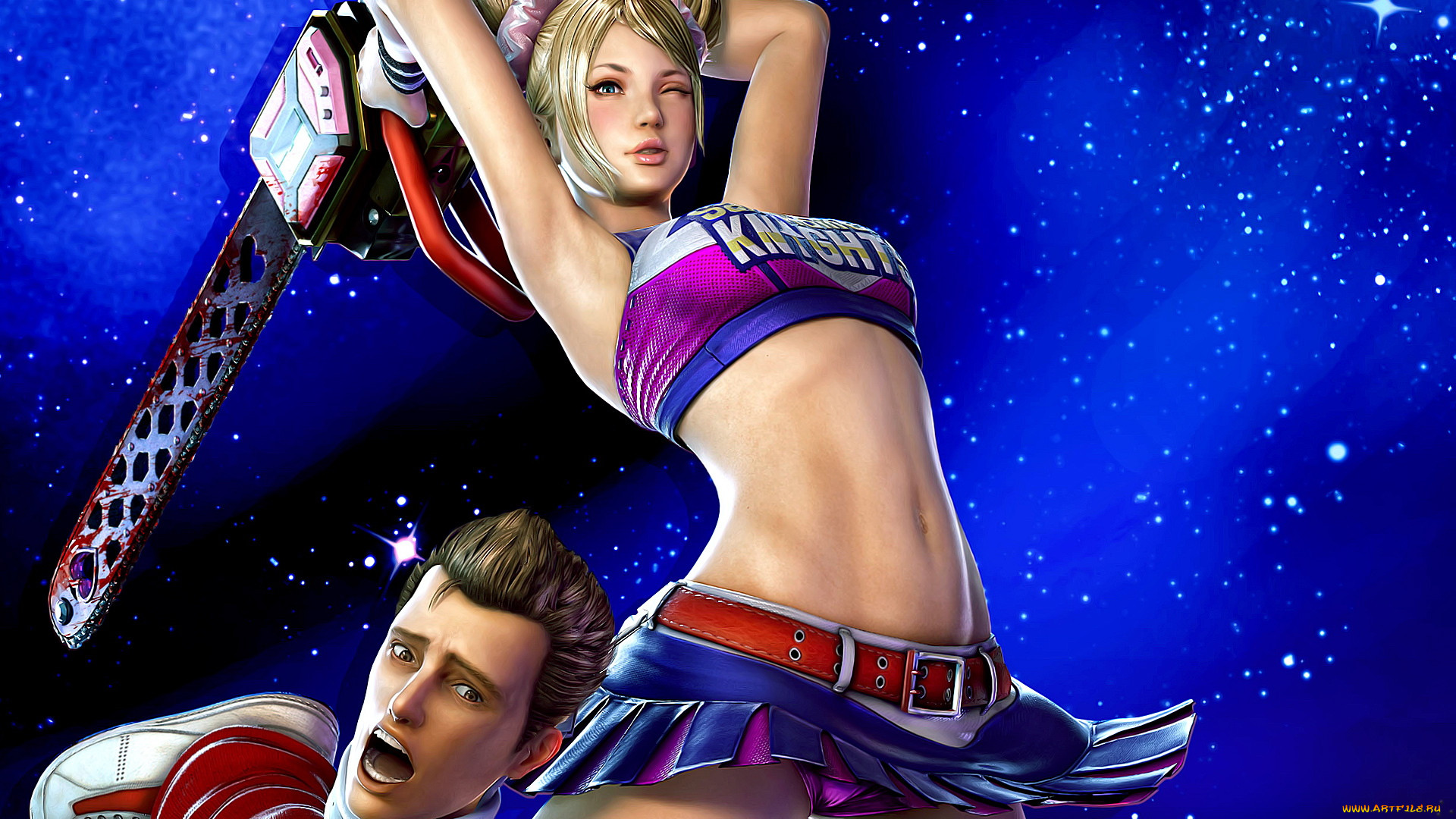 Обои Lollipop Chainsaw Видео Игры Lollipop Chainsaw, обои для рабочего  стола, фотографии lollipop, chainsaw, видео, игры, девушка, бензопила,  juliet, starling Обои для рабочего стола, скачать обои картинки заставки на  рабочий стол.